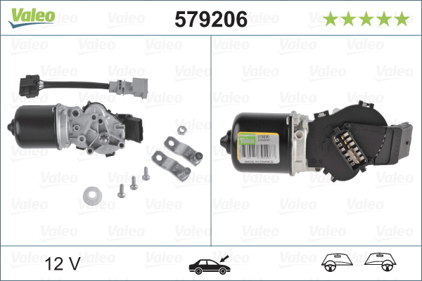 Motor stergator 579206 VALEO